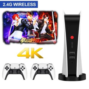 Console arcade 4k 64gb con 2 controller wireless hdmi 40 giochi in memoria