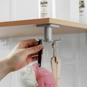 Gancio da cucina  autoadesivo -organizer appendino da Muro- Supporto Per Coperchi Accessori stoviglie