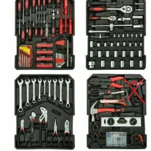 Valigetta porta attrezzi 326 pezzi. Kit completo Kraft muler , acciaio