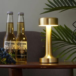 Lampada Da Tavolo A Led Vintage Ricaricabile Usb Lume Luce Calda Per Bar Locali