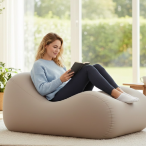 Divano Gonfiabile Monoposto Ergonomico Portatile – Poltrona Relax da Interno ed Esterno
