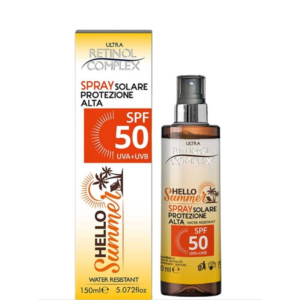 Retinol Complex Spray Solare Protezione Alta SPF 50 – 150ml