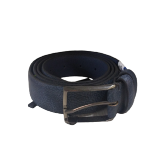 Renato Balestra cintura uomo in pelle casual 827/35 Blu con cofanetto cesto nature