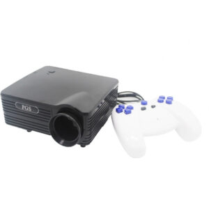 Proiettore per videogiochi PGS a 8 bit per bambini con 180 giochi 8bit con 2 Gamepad Supporto secondo giocatore