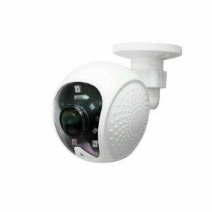 Telecamera ip wifi full hd sd lan con sirena allarme sicurezza 19Q