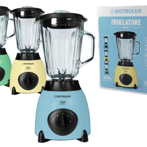 Dictrolux Frullatore multifunzione 400W 1,5 lt in acciaio inox e vetro 2 velocità