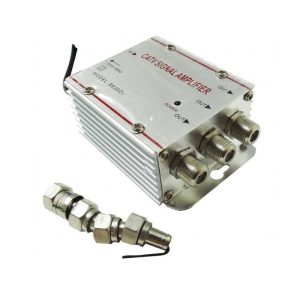 Amplificatore TV 3 out uscite antenna sdoppiatore televisione decoder AV in 1