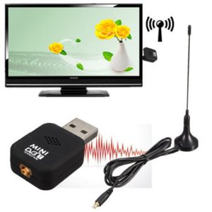 Mini Digital Tv Stick penna Registratore Digitale Terrestre Radio Dvb-T Usb