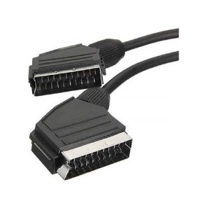 Cavo ScartT 1,5m RGB  21 Pin, completamente cablato, SKY, TV, lettori DVD Home Cinema e Audio TV e accessori