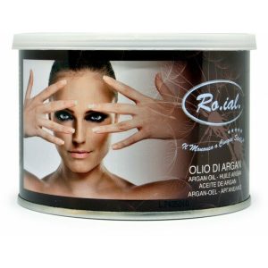 Roial cera depilatoria olio di argan  barattolo 400 ml scadacera ceretta